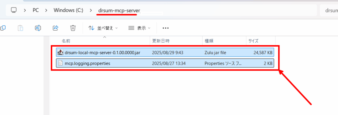 DrSum MCPの配置例